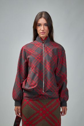 Burberry Check Bomber Jacket