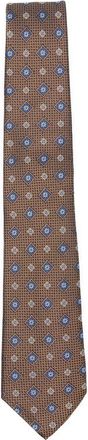 Canali Geometric-pattern Tie