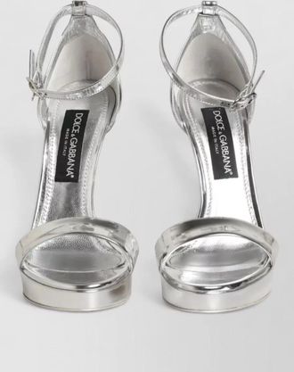 Dolce & Gabbana leather platform sandals
