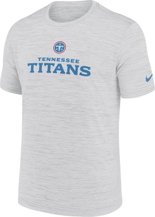 Nike Tennessee Titans Velocity Nike Mens Dri-FIT NFL T-Shirt in White | NKPQ10A9V-X3B