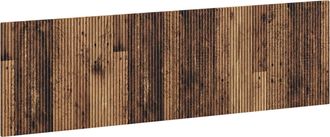vidaXL Cabecero Montada En La Pared Arnhem Madera Envejecida Vidaxl