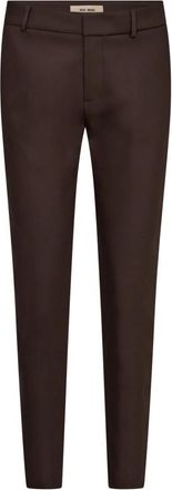 Mos Mosh Slim-fit Broeken - Dames - Slim Fit Broeken - Bruin - L - Katoen - Broeken