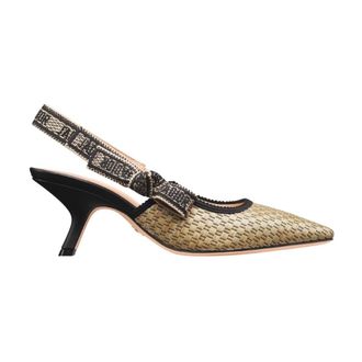 Dior iviera JAdior Slingback Pump - female - Dior - Pumps - Beige - 3 UK - Shoes