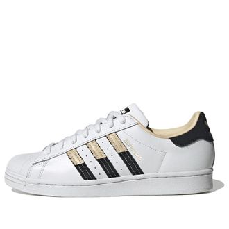 adidas Originals Superstar White Sand Black HQ2166
