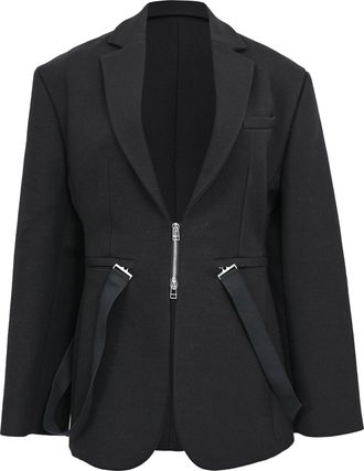 Jacquemus La Veste Filu Blazer in Black Wool