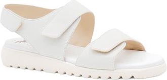 Amalfi By Rangoni Battigia Ankle Strap Sandal in White Long Beach at Nordstrom, Size 6.5