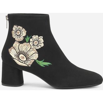 AGL OBU AGL X OBSERVED BY US Heeled Velour Bootie in Black at Nordstrom, Size 37.5