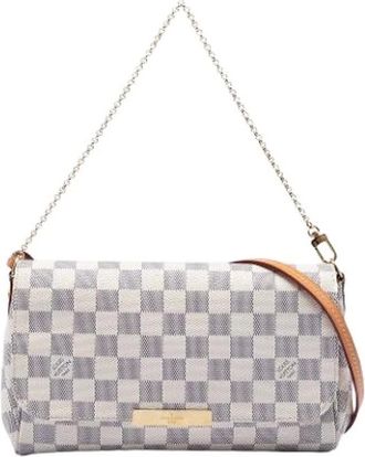 Louis Vuitton Pre-owned Cross Body Bags, female, White, Size: ONE SIZE Pre-owned The Favorite MM