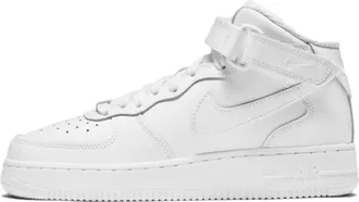 Nike Fitness, Heren, Wit, 39 EU, Leer, Air Force 1 Mid LE