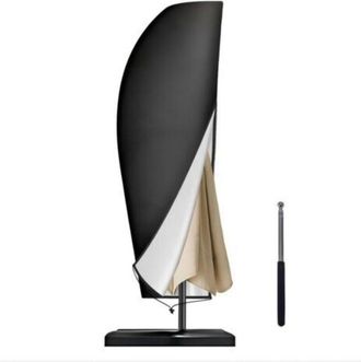 OEM Housse Pour Parasol D&eacute;port&eacute; - Tissu Oxford Imperm&eacute;able - Anti-uv Coupe-vent - Avec M&acirc;t T&eacute;lescopique - 265 X 40 X 70 X 50 Cm