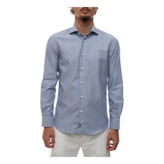 Carrel Casual Overhemd - Heren - Casual Overhemden - Blauw - XL - Katoen - Overhemden
