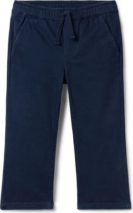 Janie and Jack The Twill Pull-On Pant in Beige at Nordstrom, Size 12-18M
