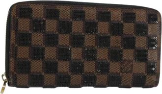 Louis Vuitton Pre-owned Wallets, female, Brown, Size: ONE SIZE Pre-owned Canvas Wallet