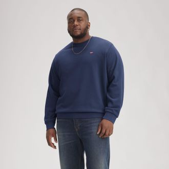 Levi's Original Housemark Sweatshirt (Big & Tall) - Mens - 1XL - Blue