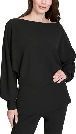 Halston Heritage Long Sleeve Dolman Blouse