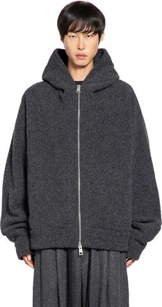 Andrea Ya'aqov Hoodie Knitted Sweatshirt