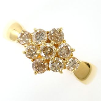 C&A Yellow Gold Yellow Gold (18K) Band Ring (Pre-Owned)