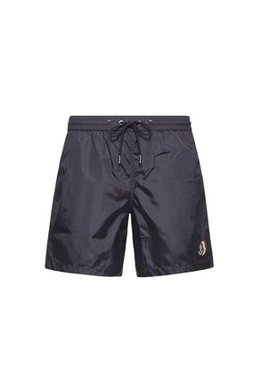 Moncler ARCHIVE LOGO SWIMSHORTS Size: XXL, colour: BLUE