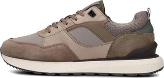 Clay Schoenen, Heren, Bruin, 45 EU, Su&egrave;de, Bruin Su&egrave;de Lage Sneakers