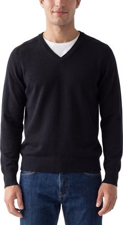 N.Peal N.Peal The Mayfair 100% Cashmere V-Neck Sweater