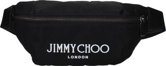 Jimmy Choo London Herrens Schwarze Stofftaschen und Beutel