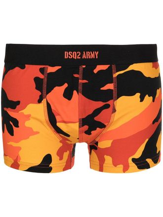 Dsquared2 Boxershorts met logoprint - Zwart