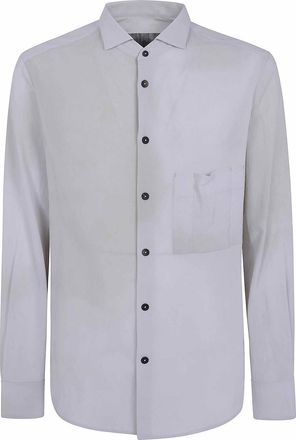 Ziggy Chen Small Collar Pocket Shirt