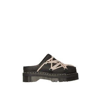 Rick Owens Mule Quad Sole Megalace - Shoes - unisex - Negro - 39 1/2 EU