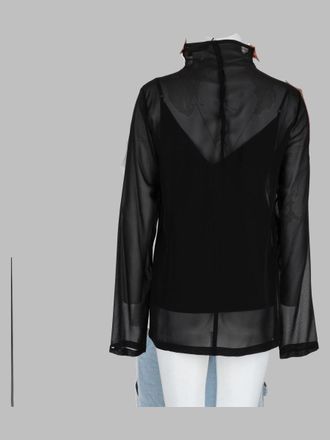 Sportmax Silk With Slip Blouse - Black