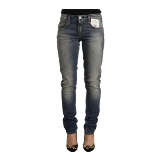 Acht Slim-fit Jeans, female, Blue, Size: W26 Mid Waist Skinny Denim Jeans