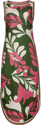 Frances Valentine Womens Selena Maxi Dress In Green Multi