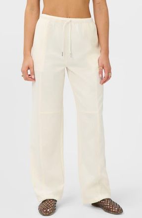 Sweaty Betty Quinn Summer Utility Pants in Dove White at Nordstrom, Size X-Small