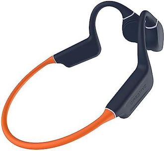 Creative Labs Ef1081 Auriculares Inal&aacute;mbrico Gancho De Oreja Usb Tipo C Bluetooth Negro, Naranja