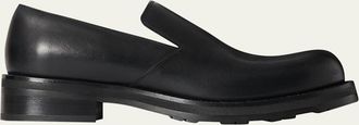 The Row Mens Lug Sole Leather Loafers