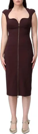 Elisabetta Franchi Mujer, Vestidos, Marr&oacute;n, Talla: S