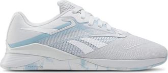 Reebok Womens Nano X4 - Training Shoes - Moon / Soft Blue / Footwear White Size 10.5