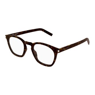 Saint Laurent SL 30 Slim Brillen - unisex - Accessoires - Bruin - Maat: 49 MM Taf