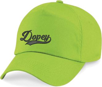 Generic Embroidered World Book Day Baseball Cap Sneezy Sleepy Happy Doc Grumpy Dopey Bashful Unisex Gift Baseball Hat (Lime)