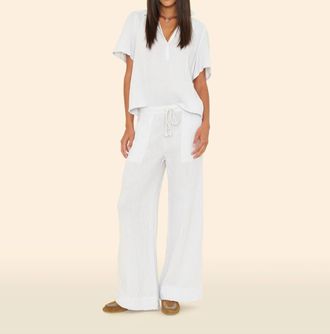 Xirena Kayson Wide Leg Pants In White
