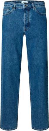 Selected Broeken - Heren - Loose Fit Jeans - Blauw - W30 - Jeans