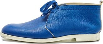 Jimmy Choo London Stivali stringati in pelle - Blu