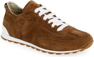 Brunello Cucinelli Suede Sneaker in C9773 Caramello at Nordstrom, Size 9.5Us