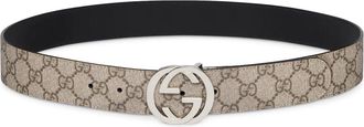 Gucci REVERSIBLE BELT WITH GG CROSS BUCKLE - Gucci - Man
