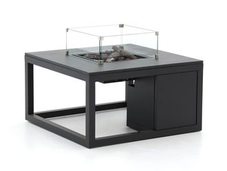 Cosi raw lounge vuurtafel 100x100x55cm