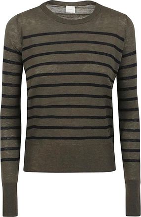 C.T. Plage Pullover Originale in Lana Leggera - - Knitwear - Donna - Verde - S