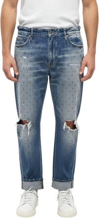 Dsquared2 Navy Blue Mid Rise Jeans