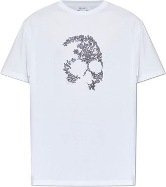 Alexander McQueen Hombre, Camisetas, Blanco, Talla: XL