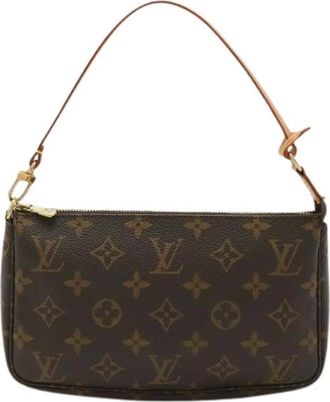 Louis Vuitton Pre-owned Mini Bags, female, Brown, Size: ONE SIZE Pre-owned Monogram Handbag