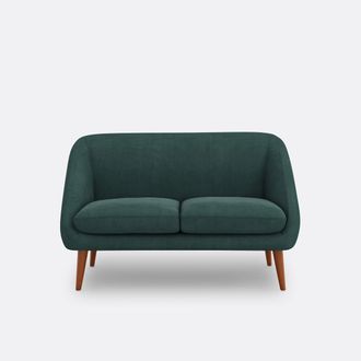 La Redoute Interieurs Zetel in geribd fluweel 2-zit, S&eacute;m&eacute;on