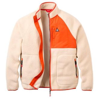 Passenger Offgrid Recycled Full Zip Sherpa Fleece Fleecejacke f&uuml;r Herren | beige